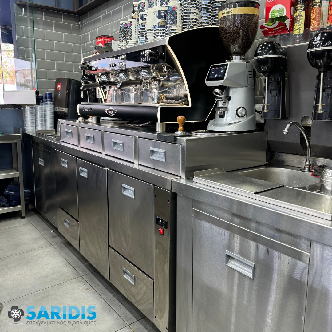 Baristart – 28ης Οκτωβρίου 138, Αμπελόκηποι – εξοπλισμός SARIDIS