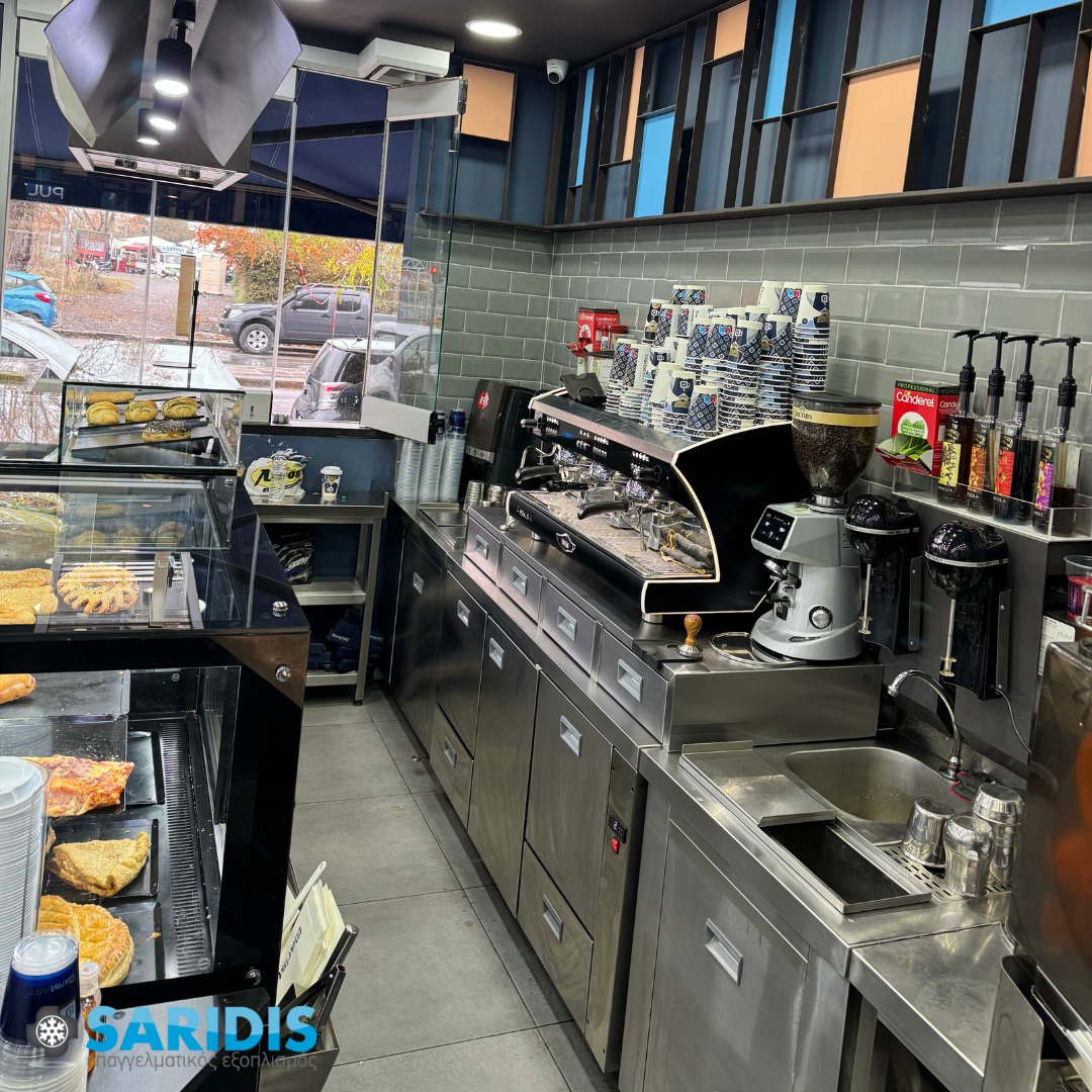 Baristart – 28ης Οκτωβρίου 138, Αμπελόκηποι – εξοπλισμός SARIDIS