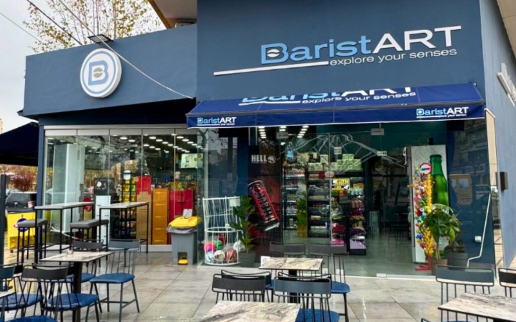 Baristart – 28ης Οκτωβρίου 138, Αμπελόκηποι – εξοπλισμός SARIDIS