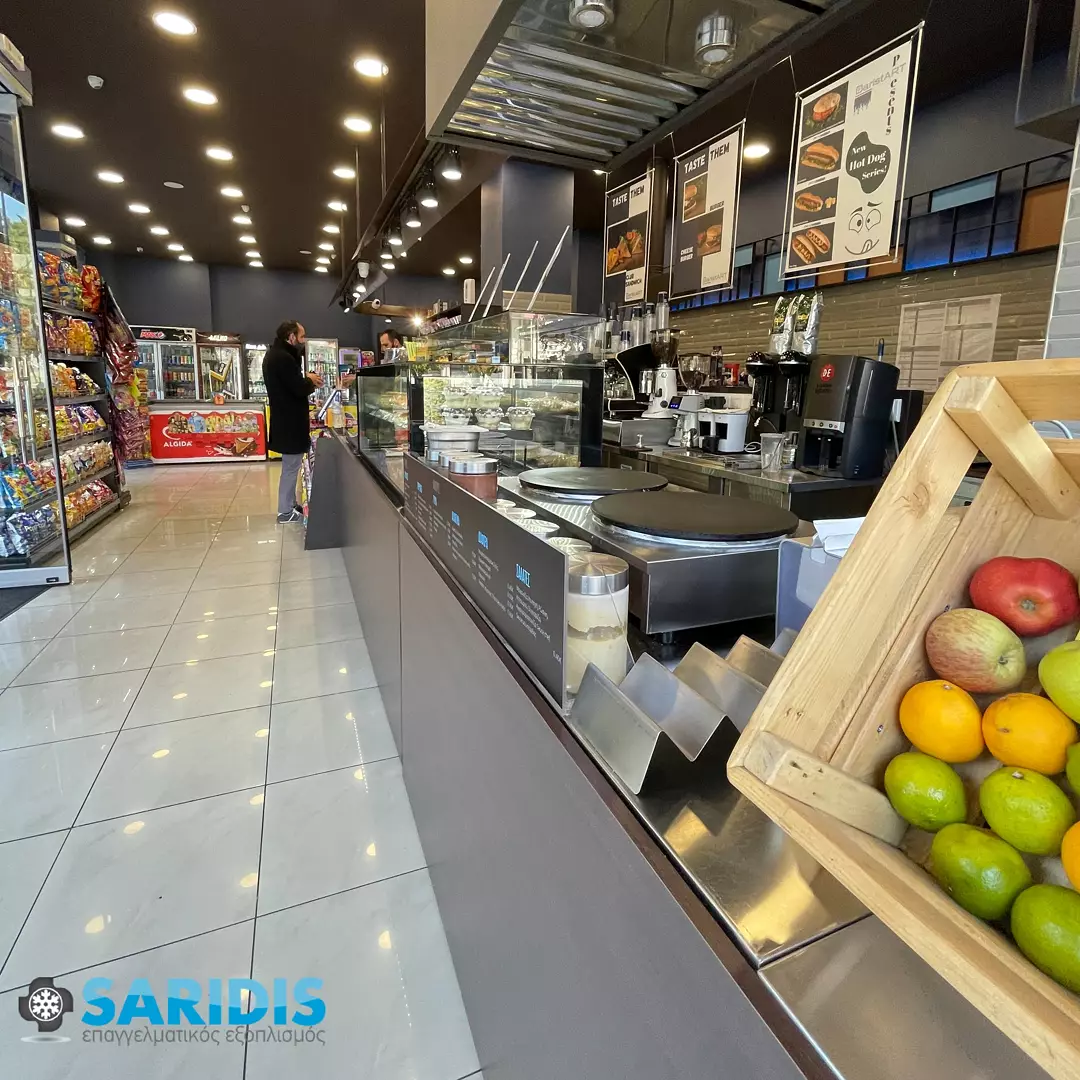 Baristart – Ελ. Βενιζέλου 133, Αμπελόκηποι – εξοπλισμός SARIDIS