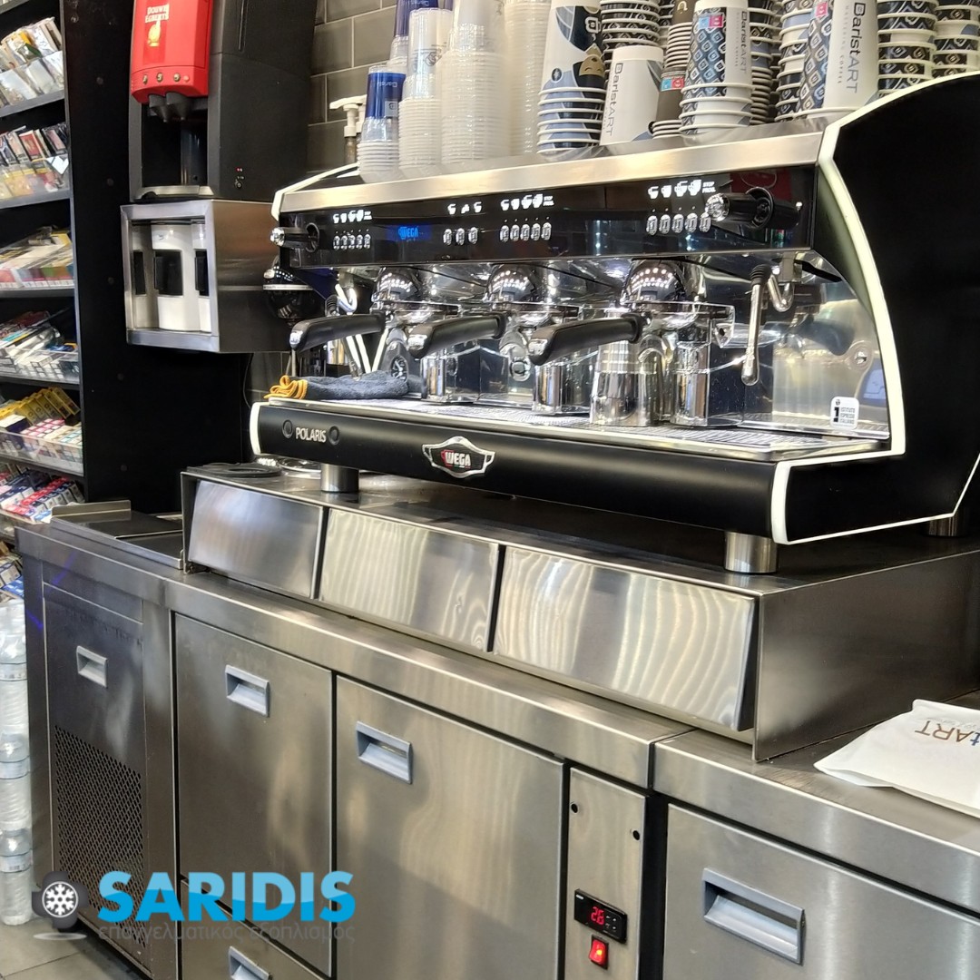 Baristart – Καραολή & Δημητρίου, Εύοσμος – εξοπλισμός SARIDIS