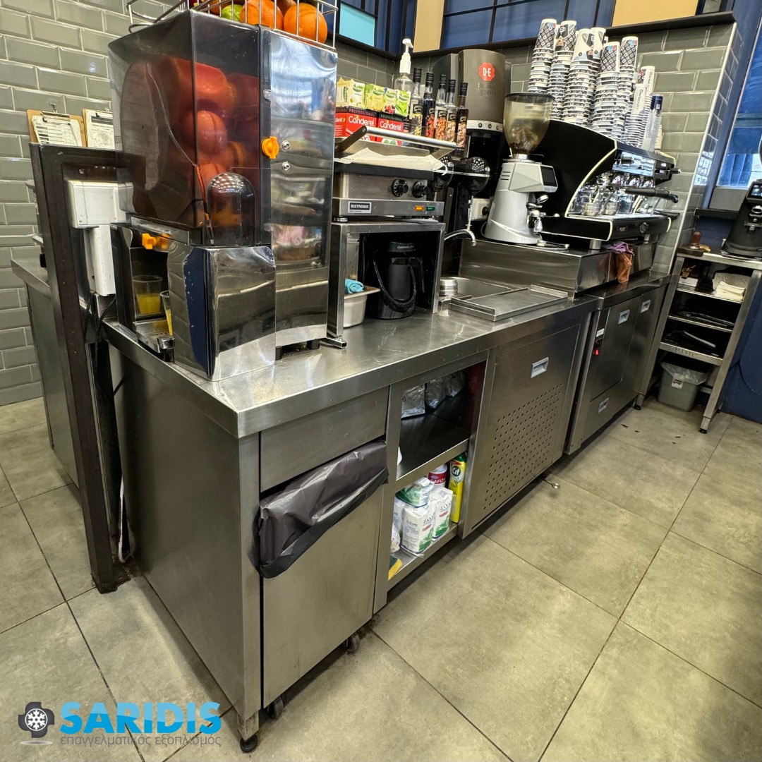 Baristart – Μαιάνδρου 94, Εύοσμος – εξοπλισμός SARIDIS