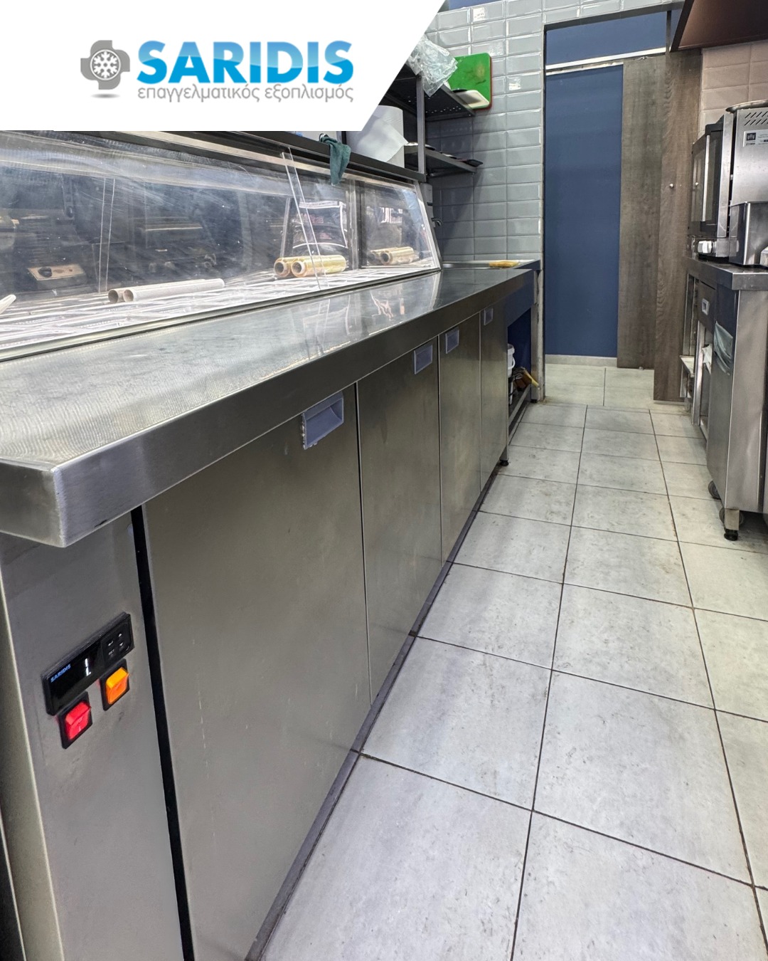 Baristart – Νέα Παραλία – εξοπλισμός SARIDIS