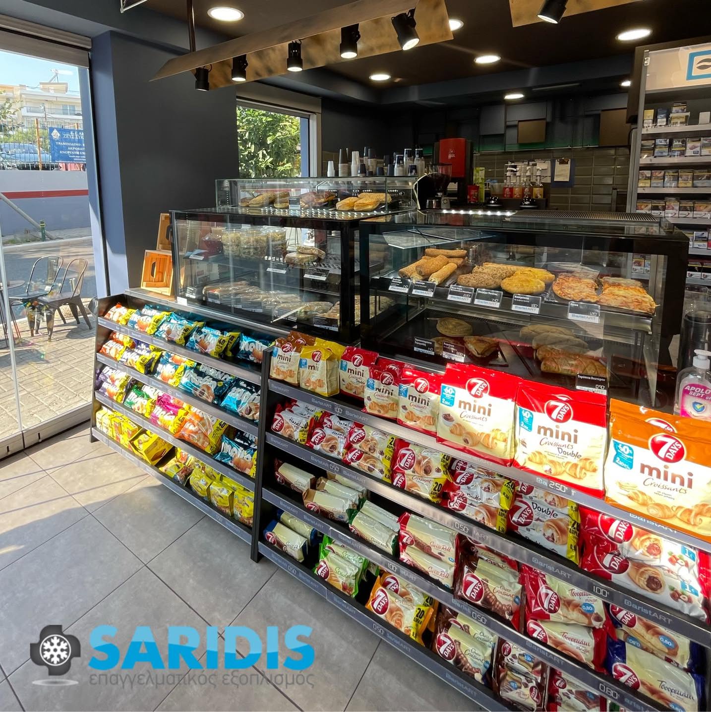 Baristart – Συκιές – εξοπλισμός SARIDIS