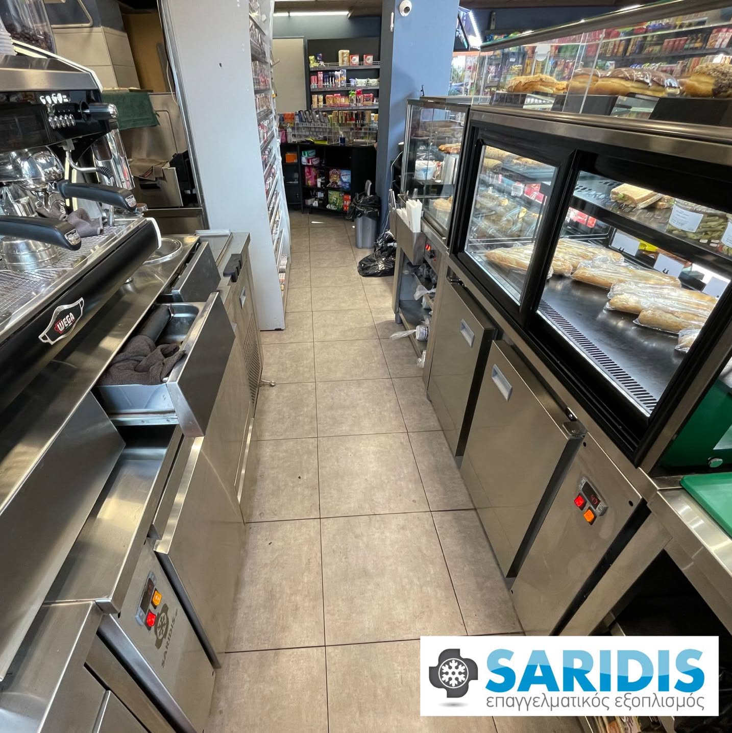 Baristart – Συκιές – εξοπλισμός SARIDIS