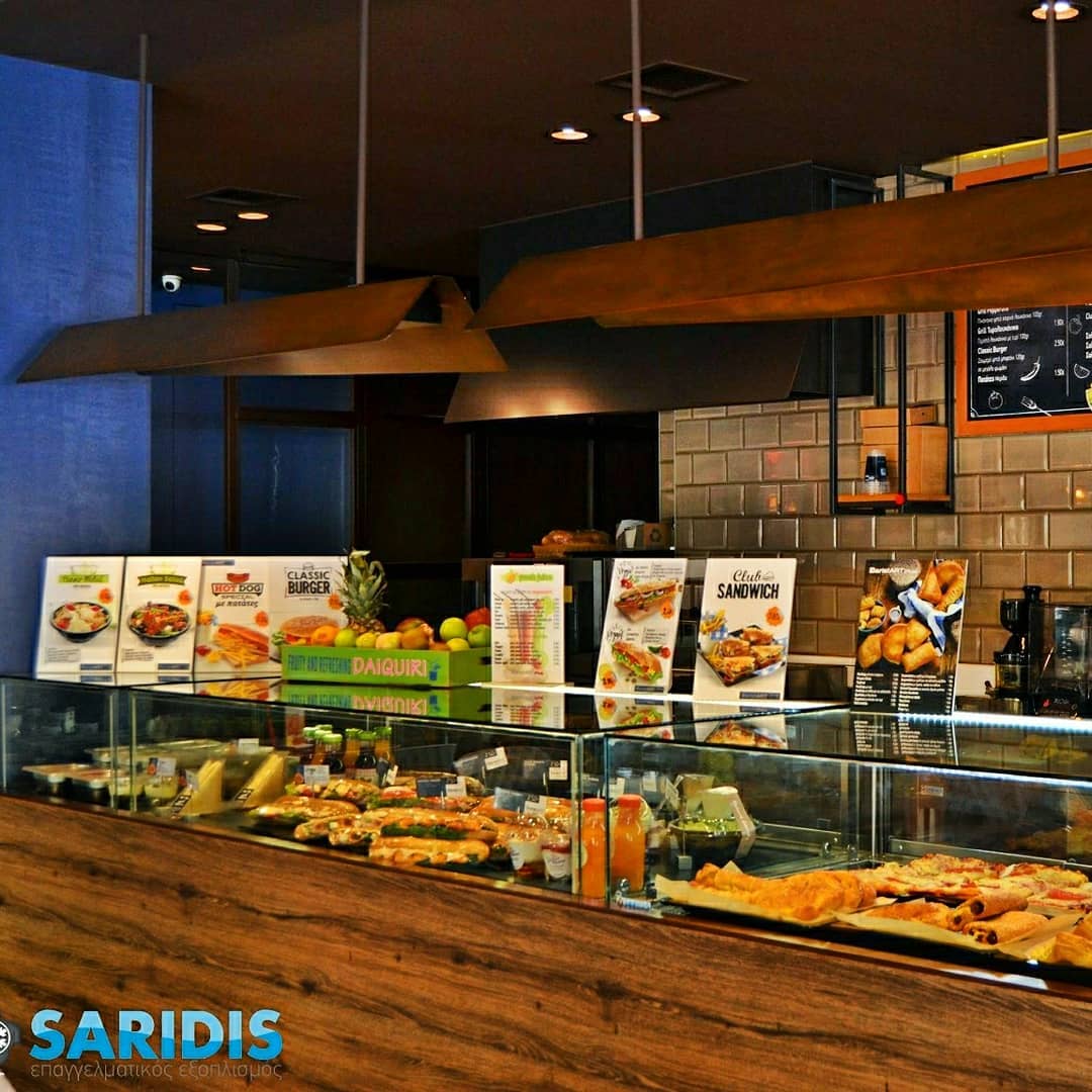 Blu Barista – Τούμπα – εξοπλισμός SARIDIS
