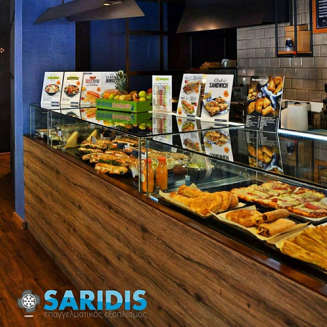 Blu Barista – Τούμπα – εξοπλισμός SARIDIS