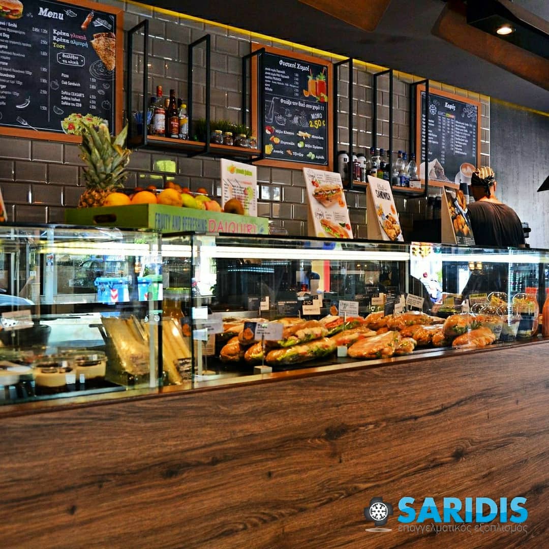 Blu Barista – Τούμπα – εξοπλισμός SARIDIS
