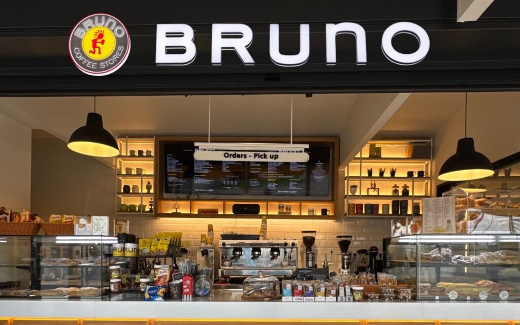 Bruno Coffee Store στη Σωζόπολη – εξοπλισμός καφέ SARIDIS