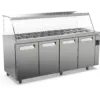 SARIDIS professional salad display fridge BS64 / BS74