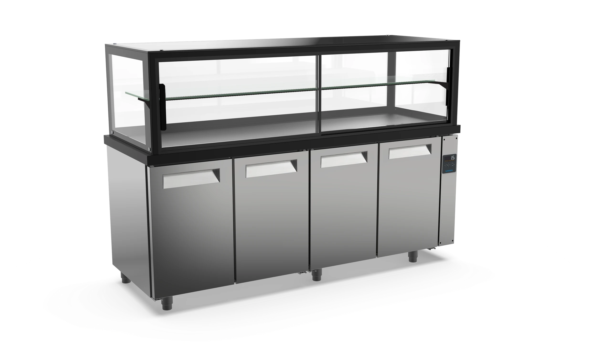 SARIDIS professional snack display fridge BX74