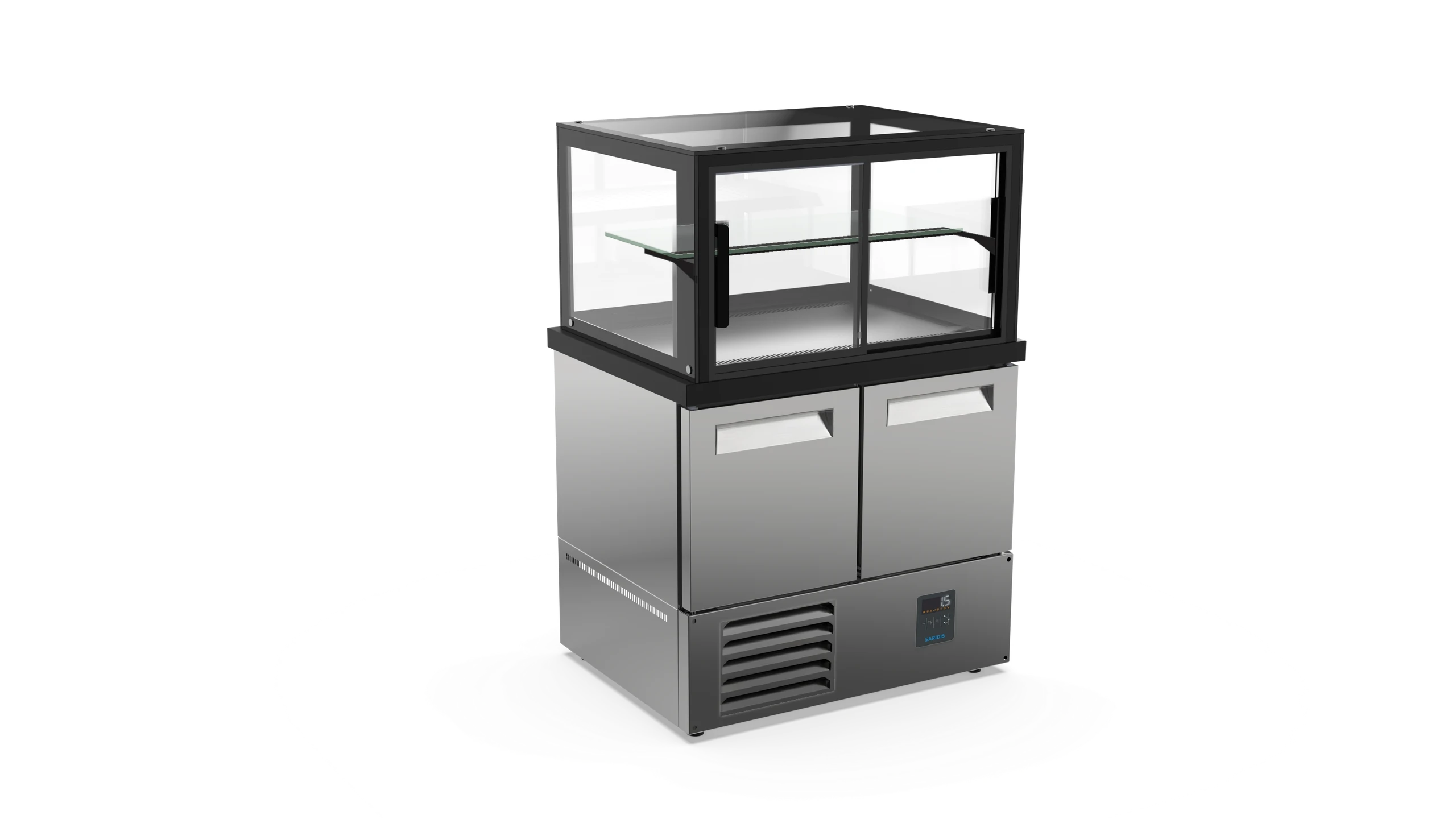 SARIDIS professional snack display fridge BXMD72