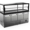 SARIDIS professional snack display fridge BXMD74