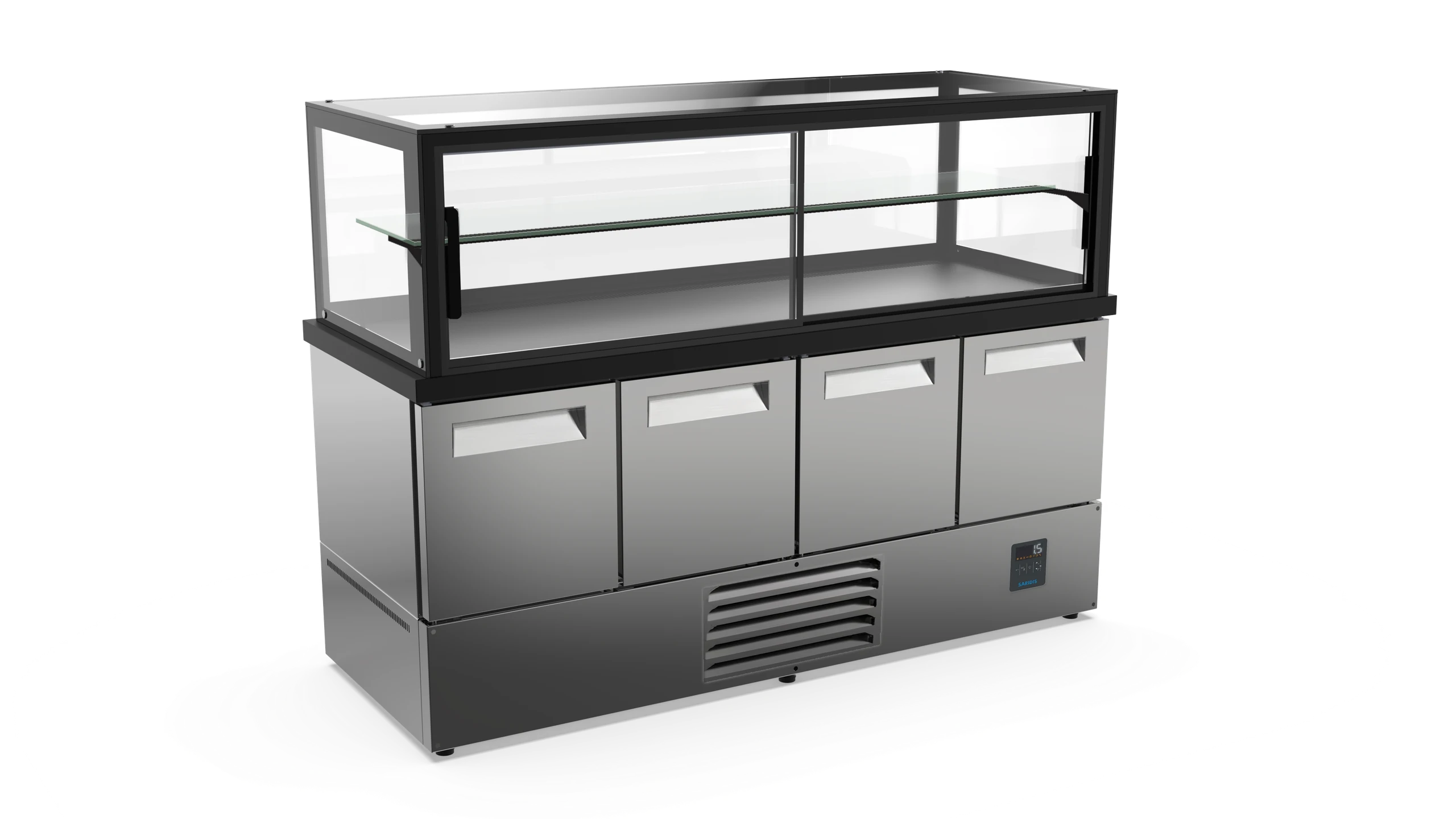 SARIDIS professional snack display fridge BXMD74