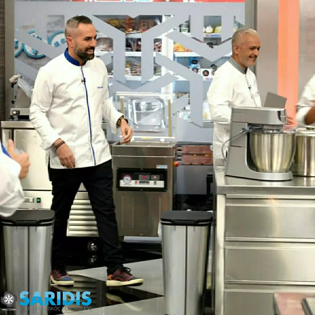 Game of Chefs (ANT1) – Αθήνα – εξοπλισμός SARIDIS