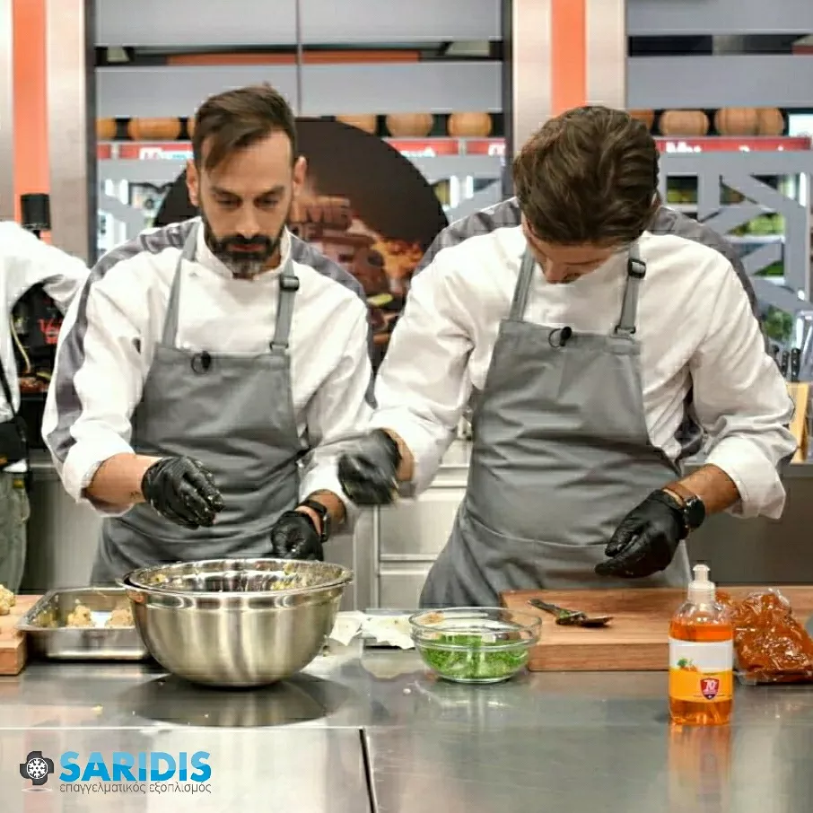 Game of Chefs (ANT1) – Αθήνα – εξοπλισμός SARIDIS