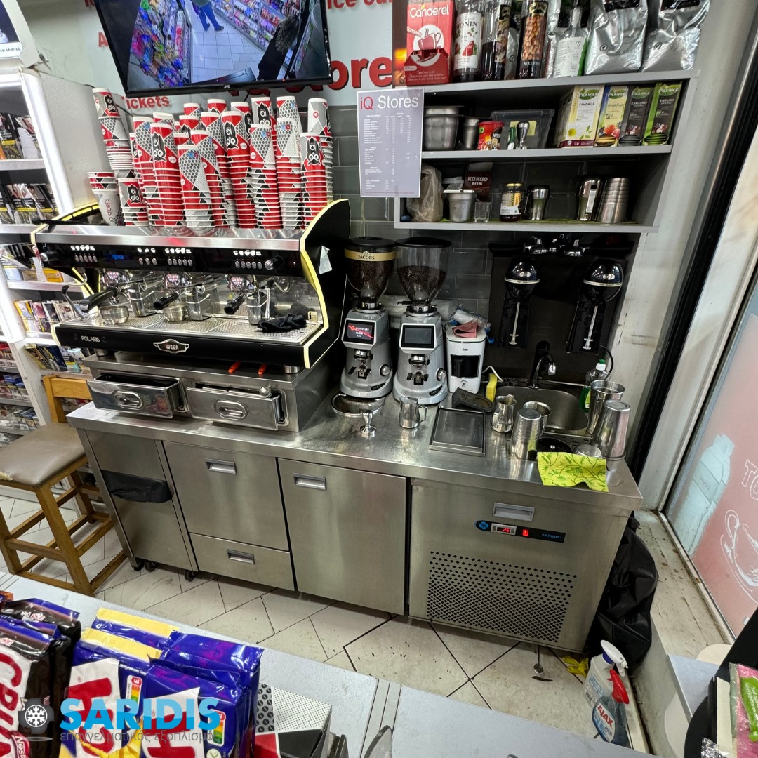 IQ Stores – Αμπελόκηποι – εξοπλισμός SARIDIS