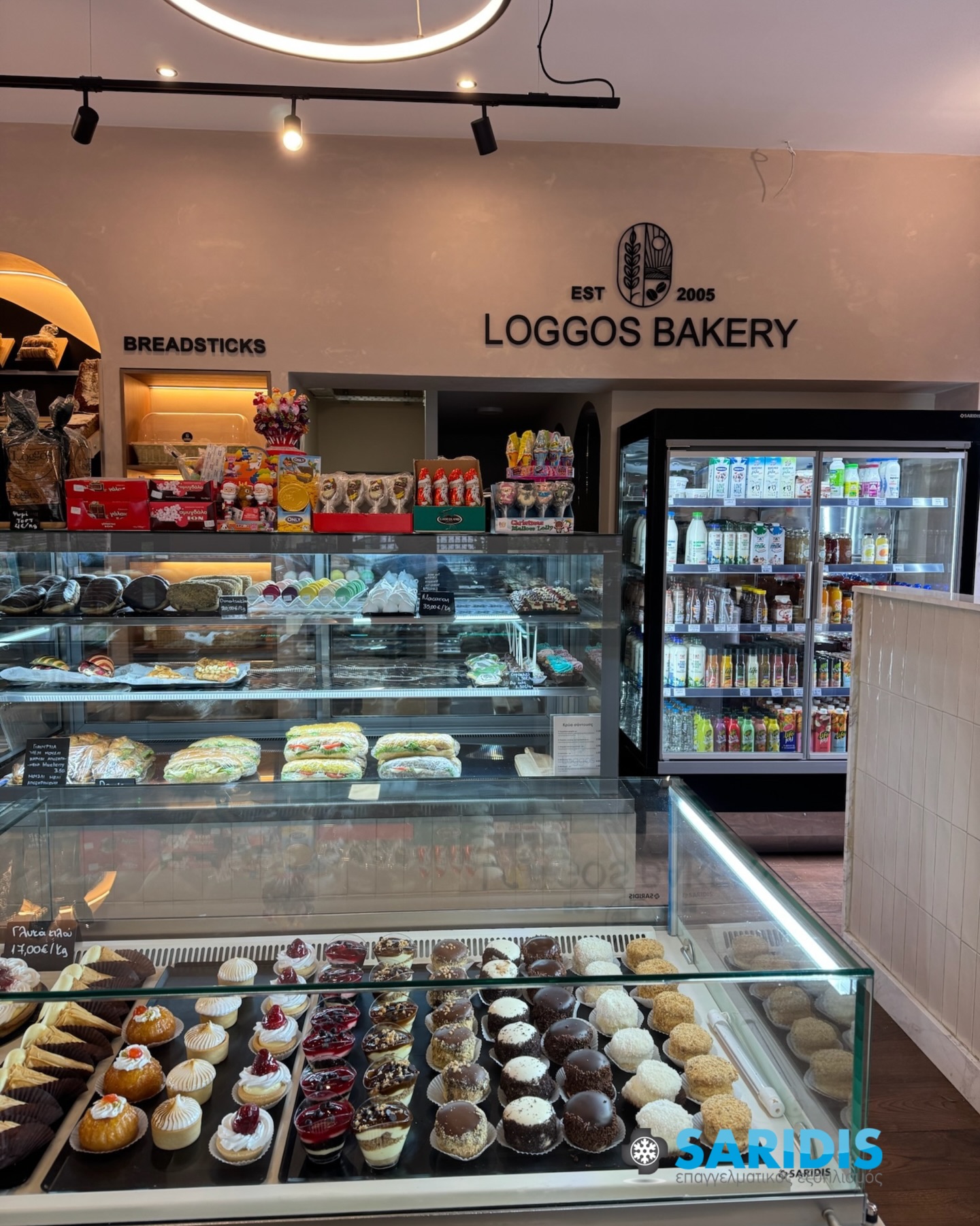 Loggos Bakery – Χορτιάτης – εξοπλισμός SARIDIS