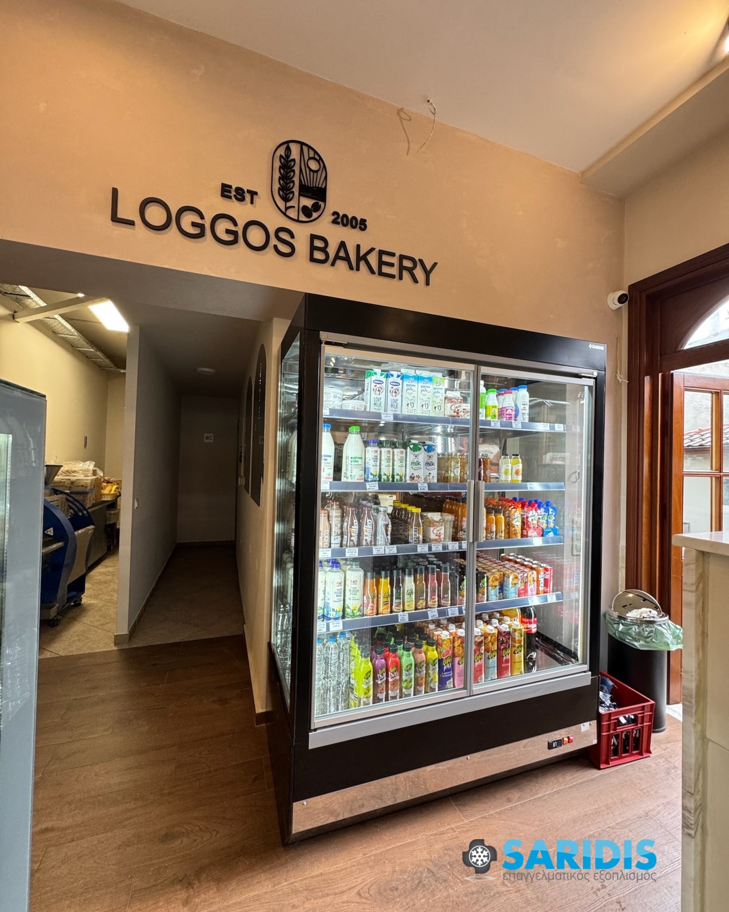 Loggos Bakery – Χορτιάτης – εξοπλισμός SARIDIS