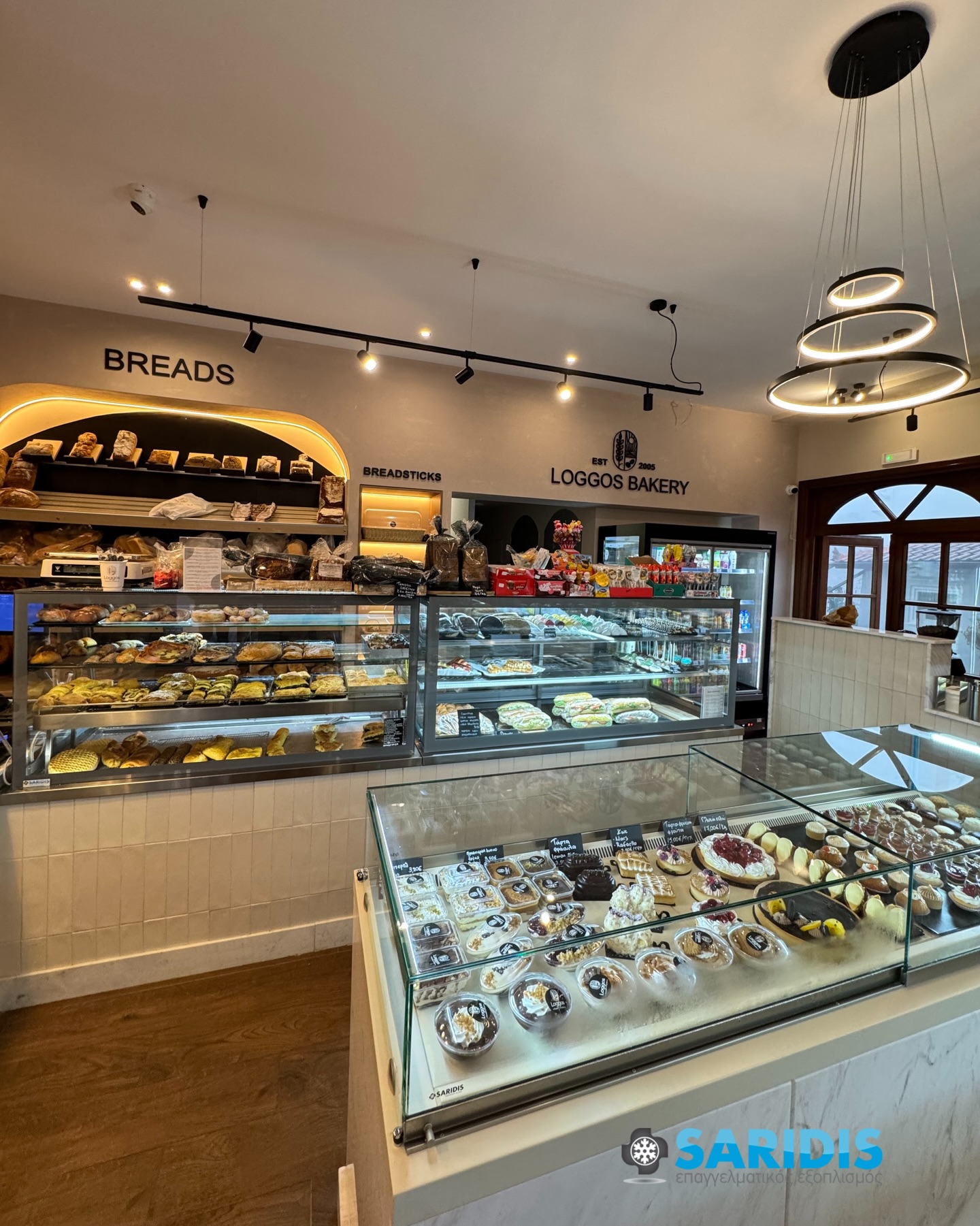 Loggos Bakery – Χορτιάτης – εξοπλισμός SARIDIS