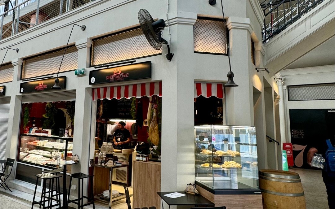 Mediterra Deli – Αγορά Μοδιάνο – εξοπλισμός SARIDIS