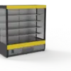 SARIDIS professional self service fridge SSM GLASS – yellow