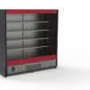 SARIDIS professional self service fridge SSM – red