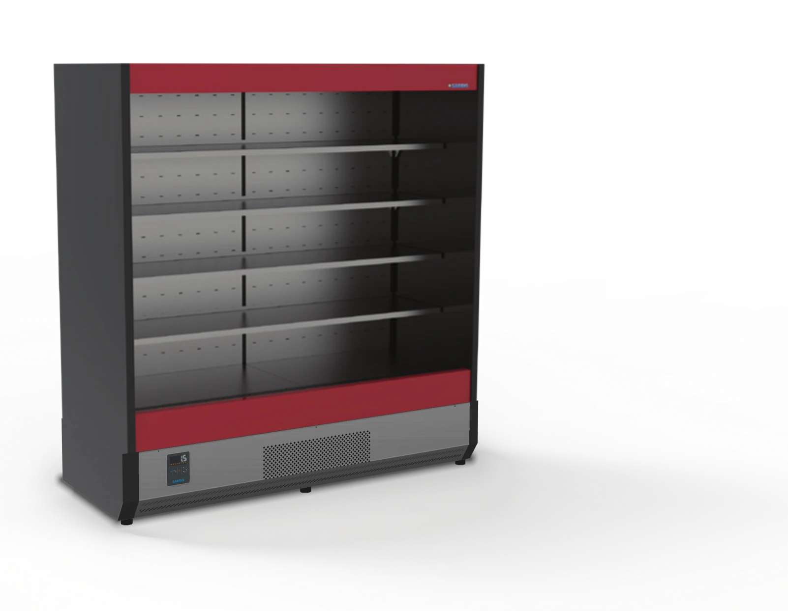 SARIDIS professional self service fridge SSM – red