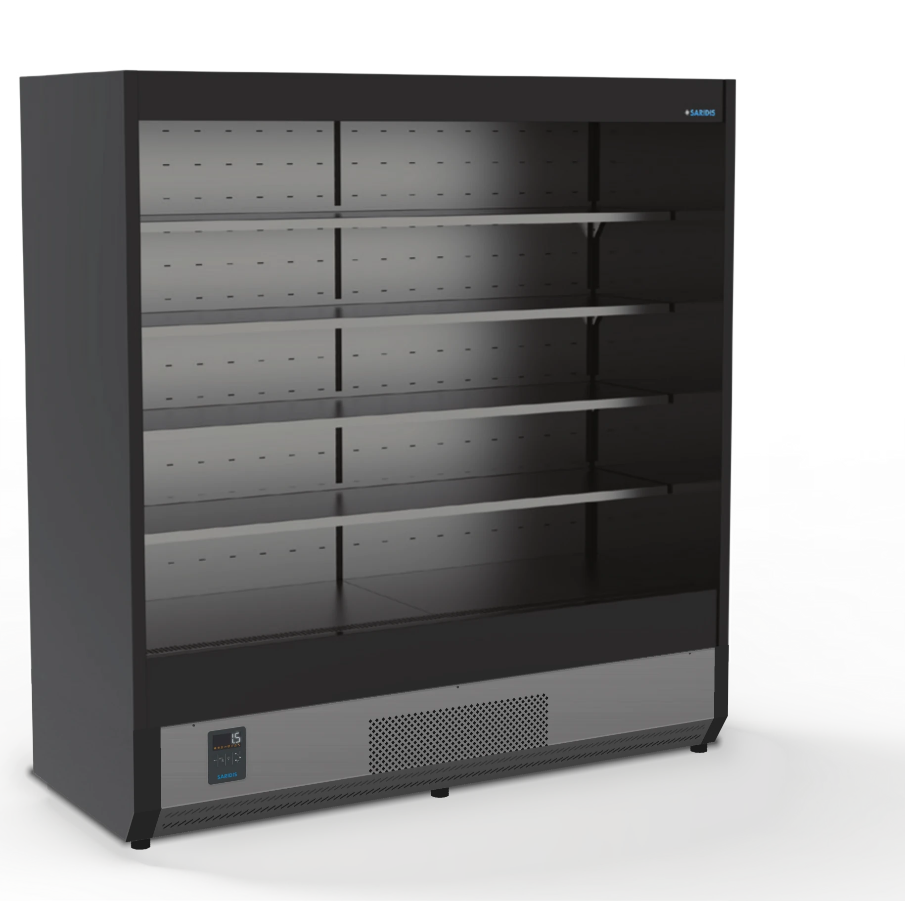 SARIDIS professional self service fridge SSM – black