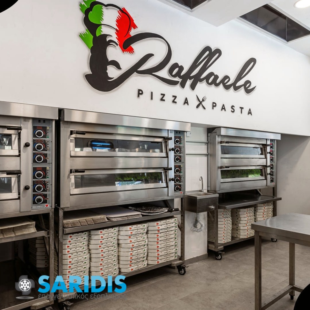 Raffaele Pizza & Pasta – Toumba – SARIDIS equipment