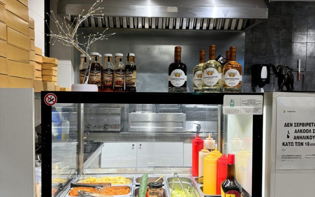 SchnitzelHouse – Σταυρούπολη – εξοπλισμός SARIDIS