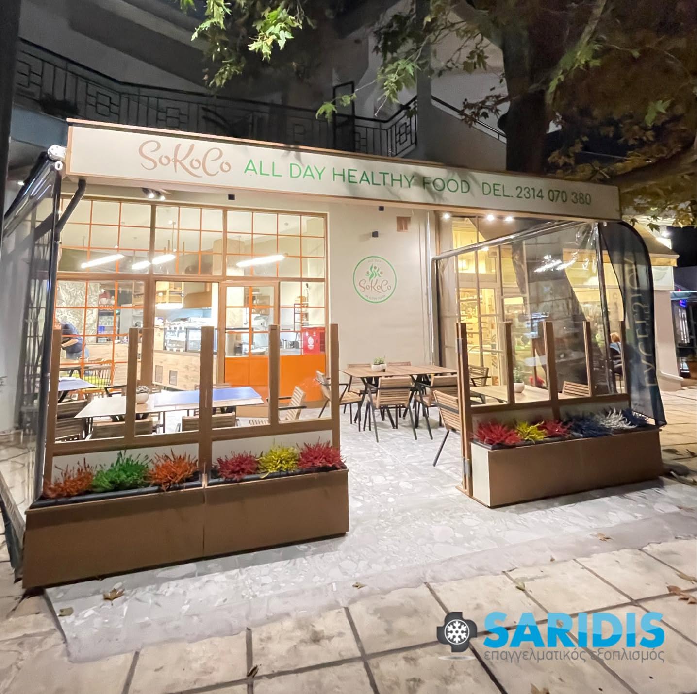 Sokoco Healthy Food – Oraiokastro – SARIDIS equipment