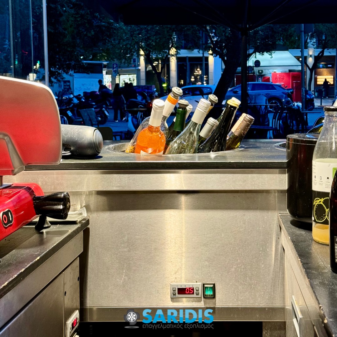 Wine Hideout – εξοπλισμός SARIDIS